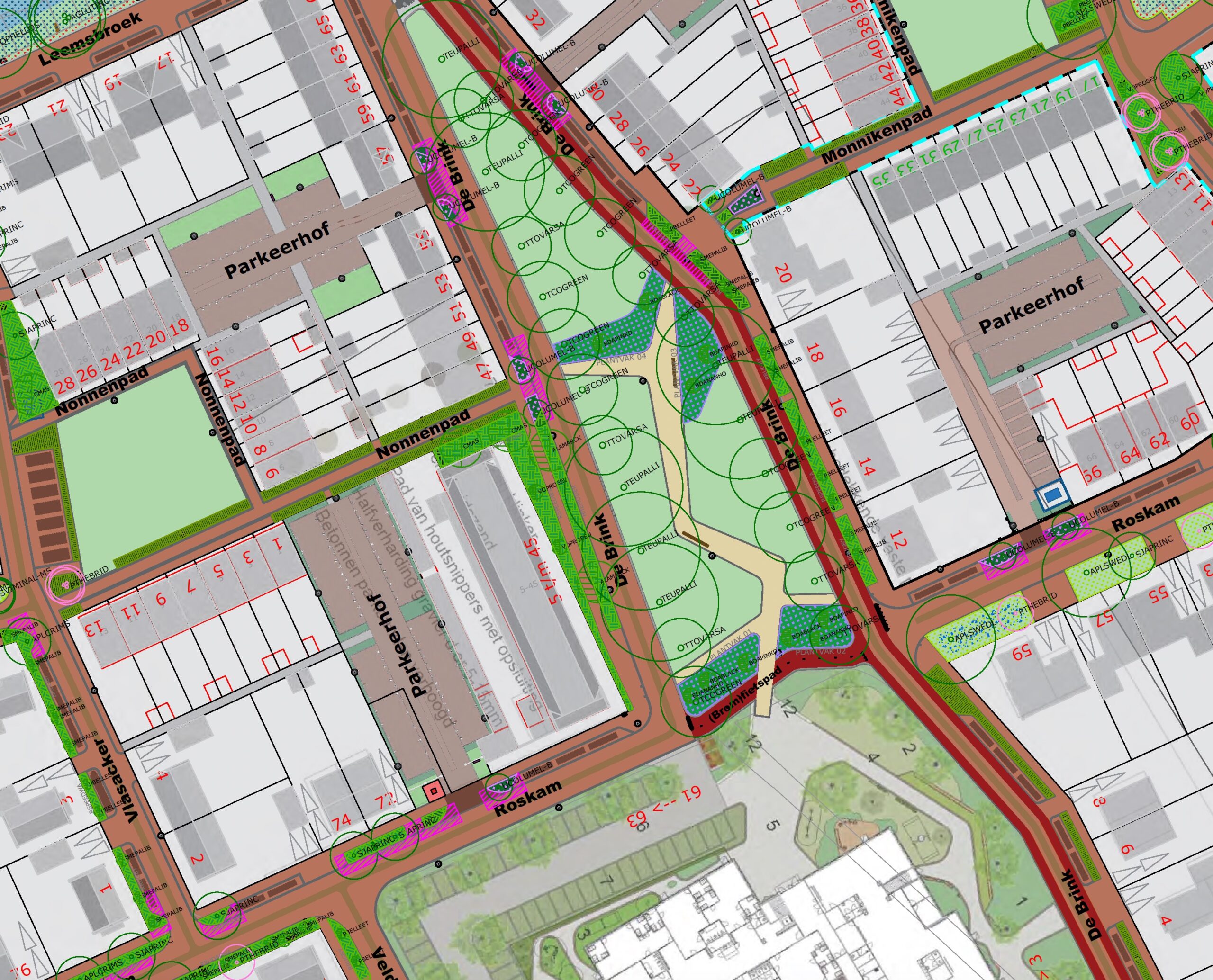 Inrichtingsplan Brink